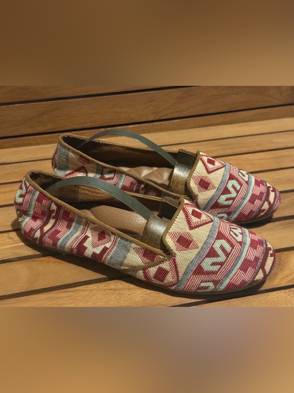Reef Women's Mayuta TX Red Multi Slip-On Shoe size US 8 - Picture 2 of 8